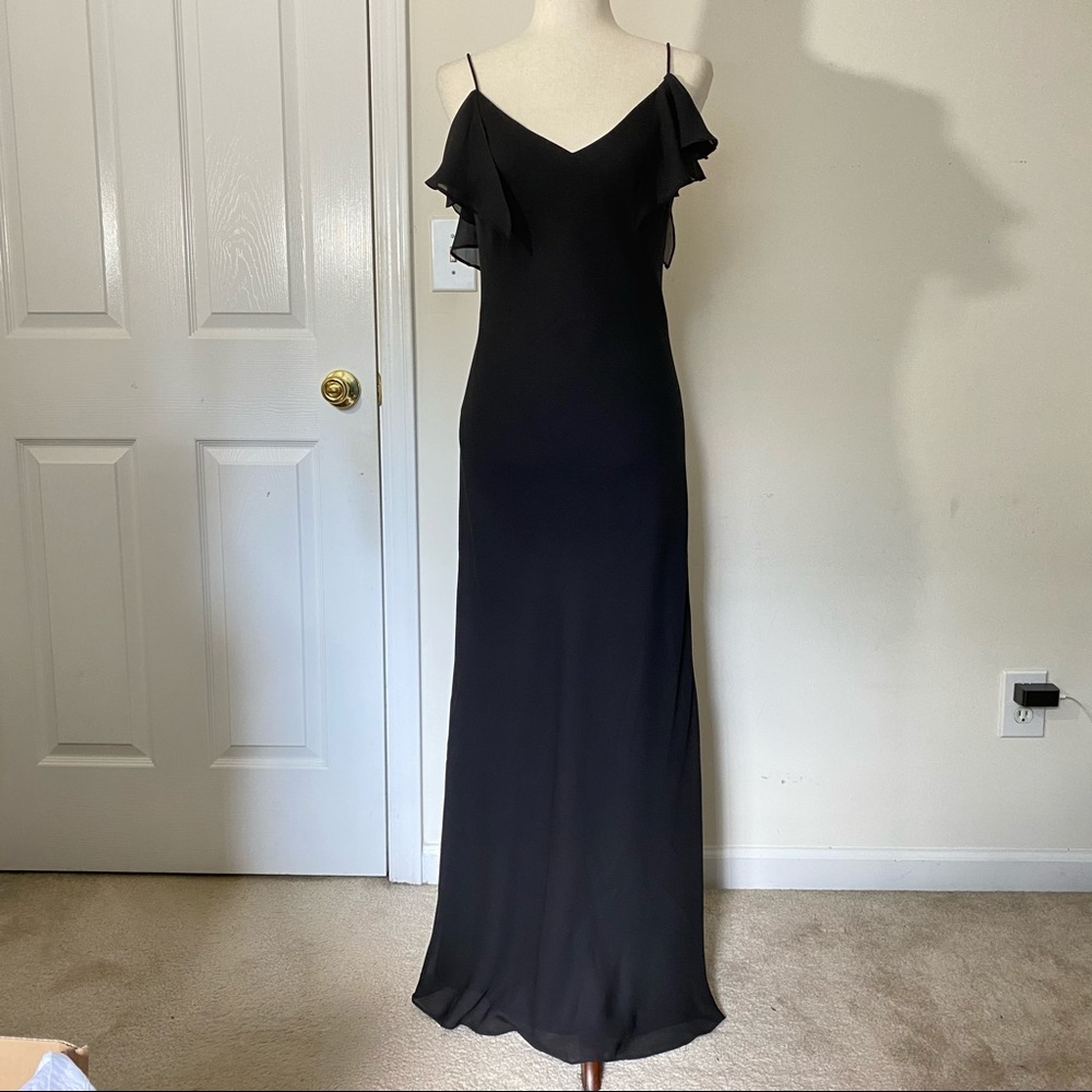 Chelsea Nite Black Fomal Evening Gown